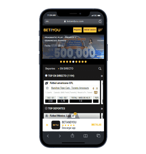 Apps de los mejores casinos online en México